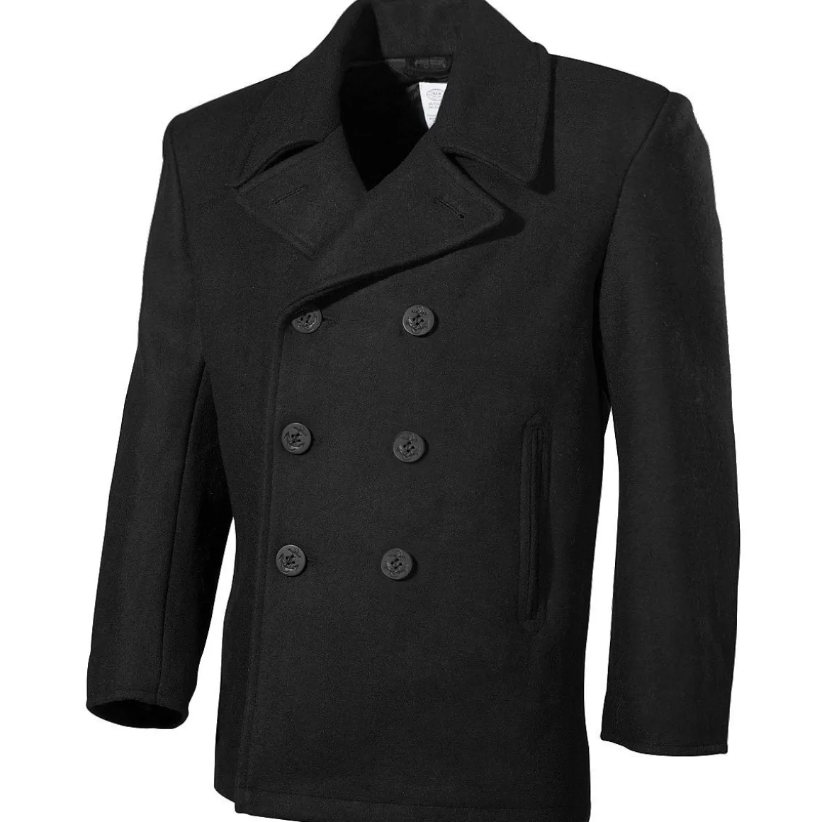 MFH Jackets & Coats> Us Pea Coat Black