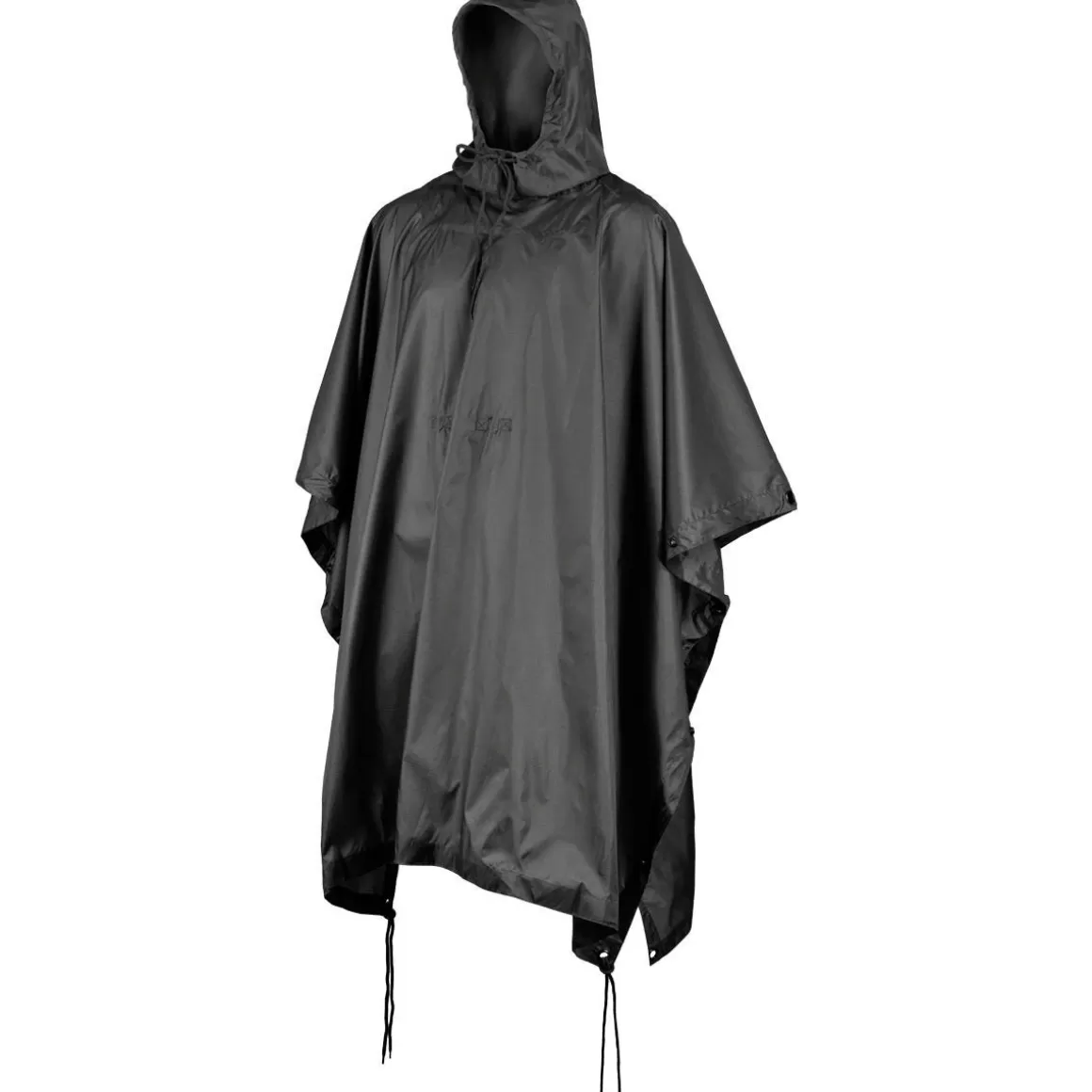 MFH Miscellaneous Accessories> Us Poncho Ripstop Black