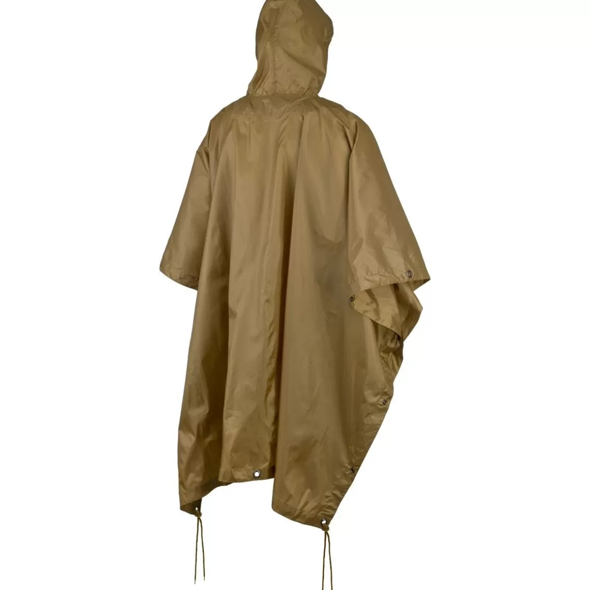 MFH Miscellaneous Accessories> Us Poncho Ripstop Coyote Tan