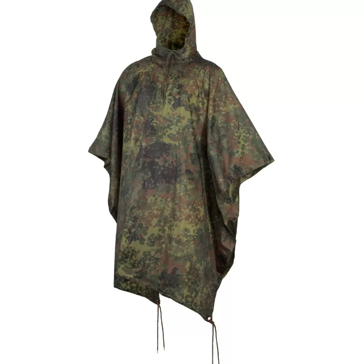 MFH Miscellaneous Accessories> Us Poncho Ripstop Flecktarn