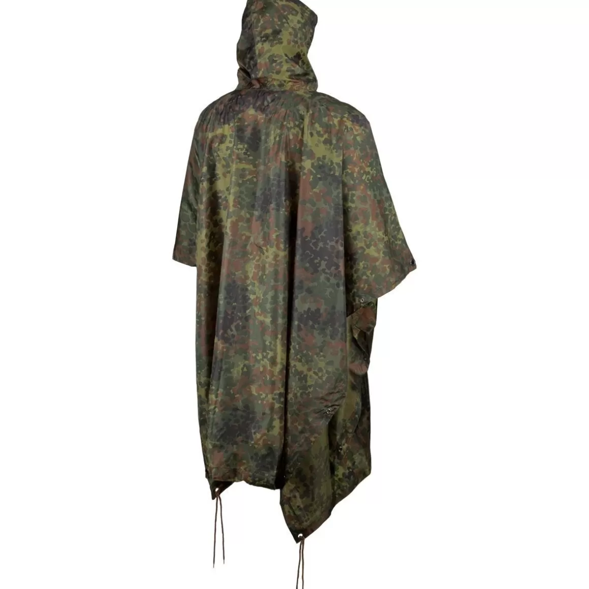 MFH Miscellaneous Accessories> Us Poncho Ripstop Flecktarn