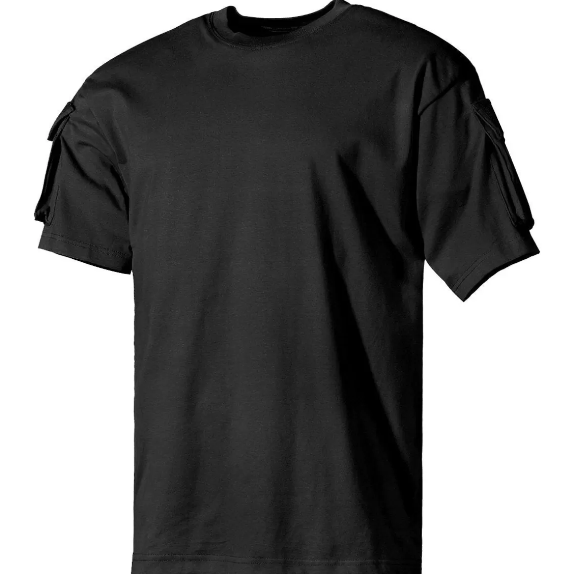 MFH T-Shirts & Vests> Us Short Sleeved T-Shirt With Sleeve Pockets Black