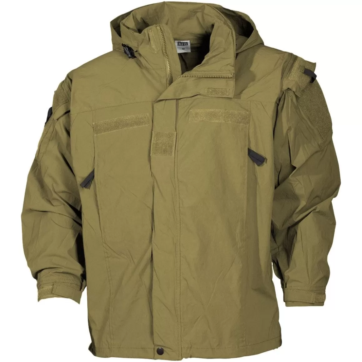 Helikon Waterproofs>Mfh Us Soft Shell Jacket Level 5 Coyote Tan