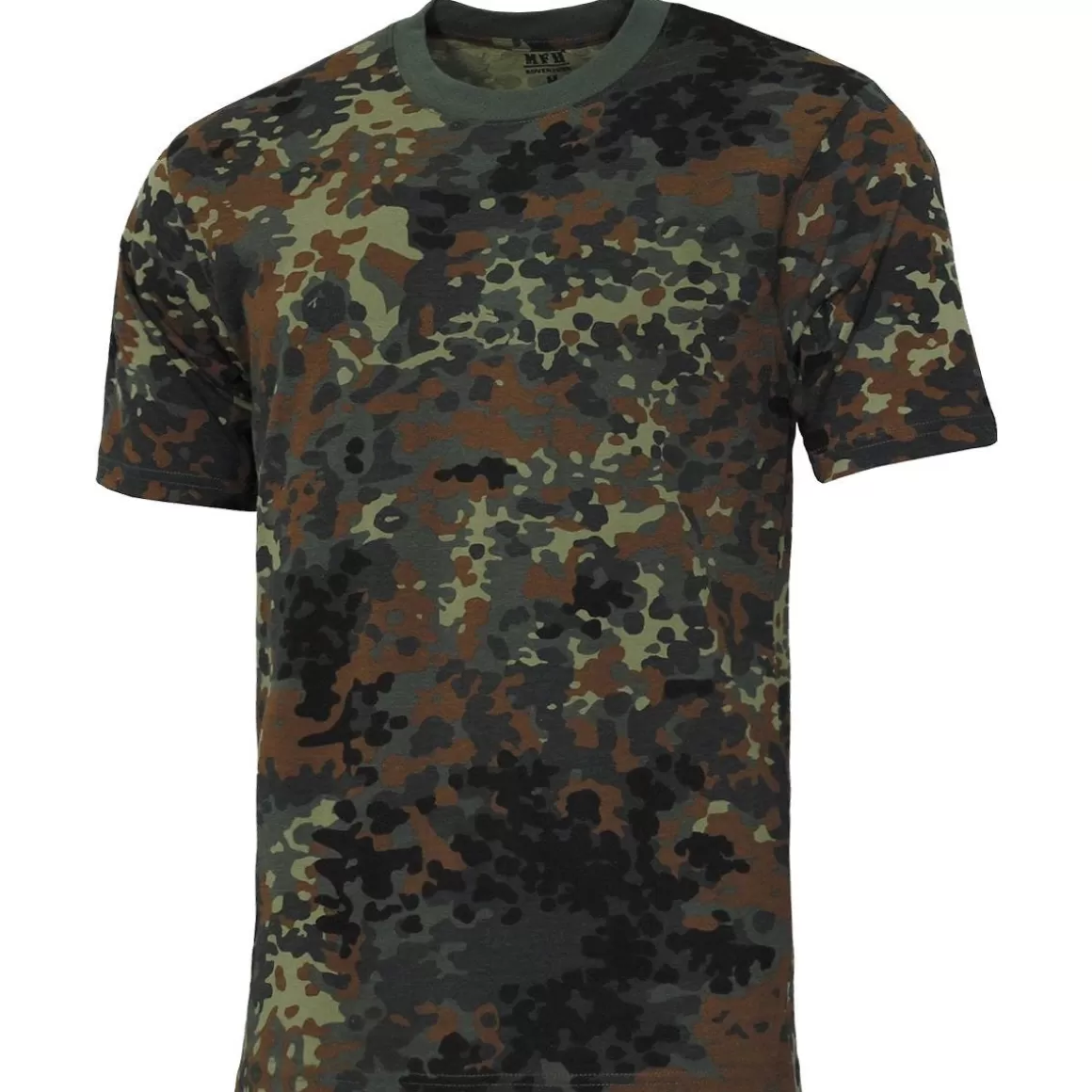 MFH T-Shirts & Vests> Us Streetstyle T-Shirt Flecktarn