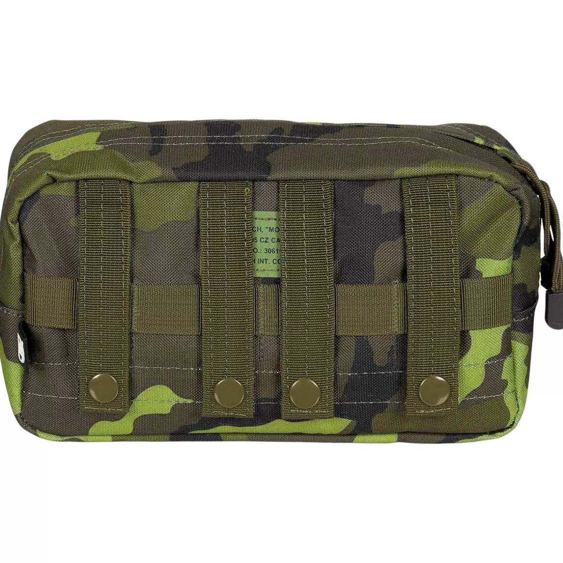 MFH Magazine Pouches> Utility Pouch Large Molle Czech Woodland