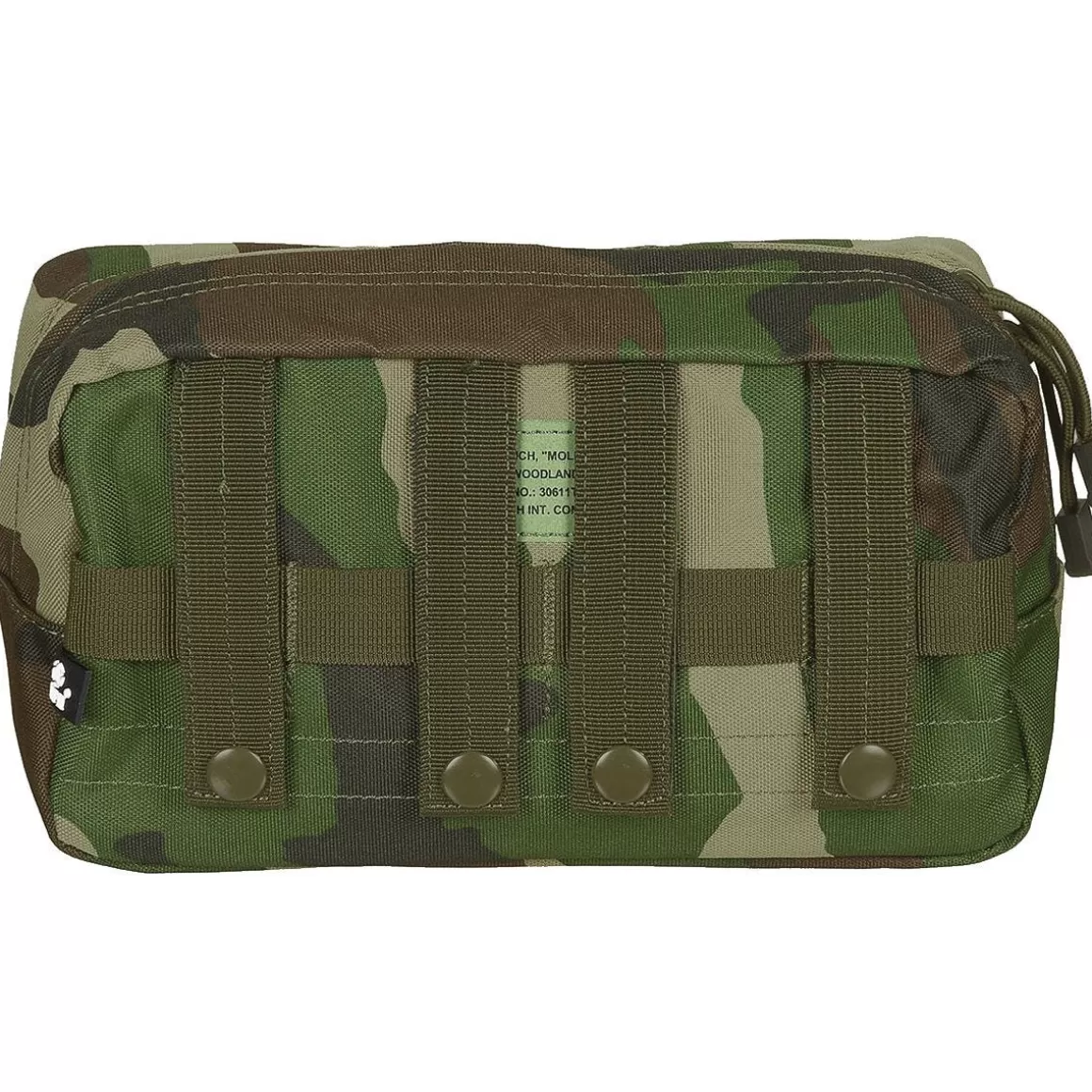 MFH Utility Pouches> Utility Pouch Large Molle Woodland