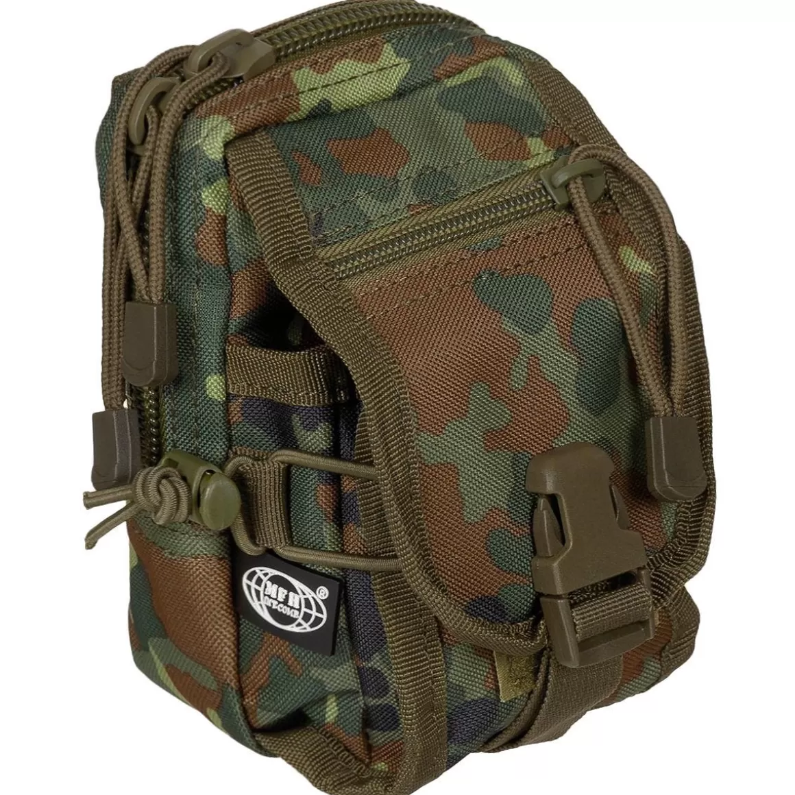 MFH Utility Pouches> Utility Pouch Molle Flecktarn