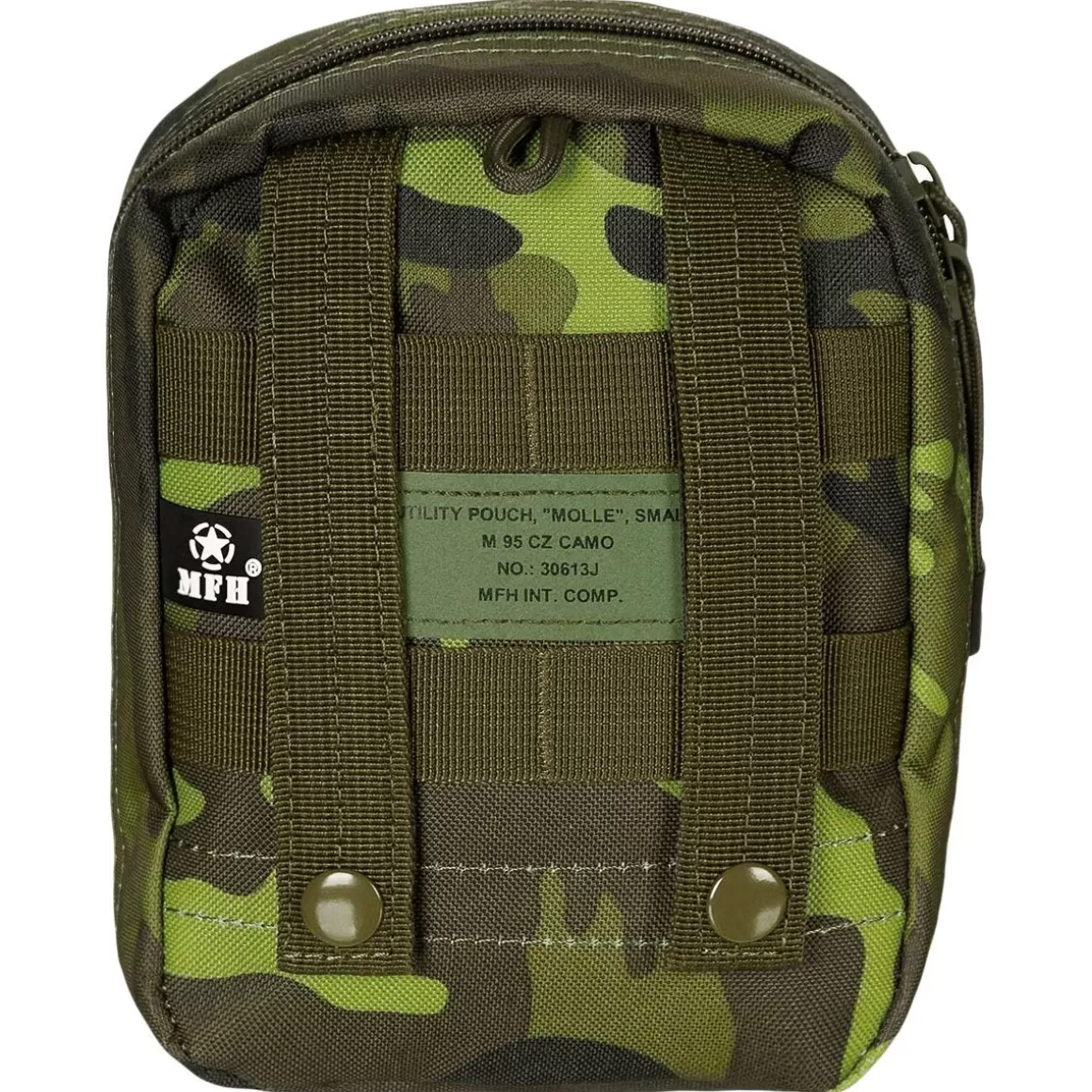 MFH Magazine Pouches> Utility Pouch Small Molle Czech Woodland