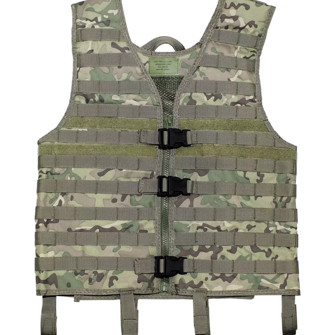 MFH Vests> Vest Molle Light Operation Camo