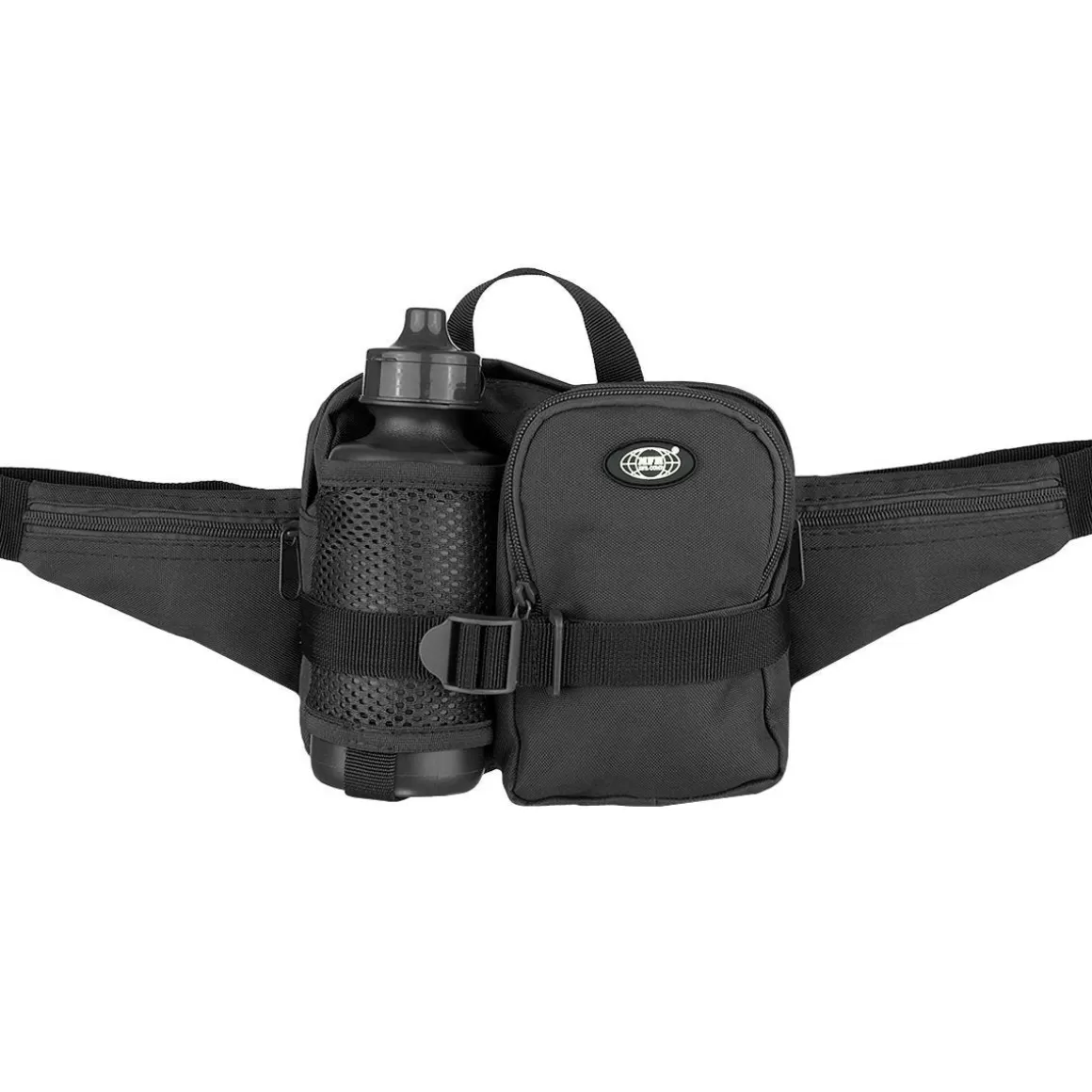 MFH Waist Packs> Waist Bag With Bottle Black