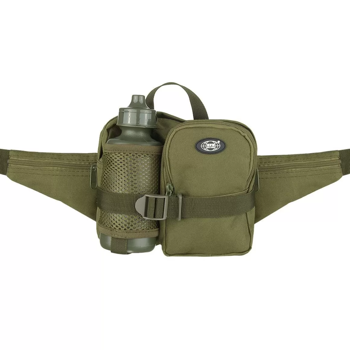 MFH Waist Packs> Waist Bag With Bottle Od Green