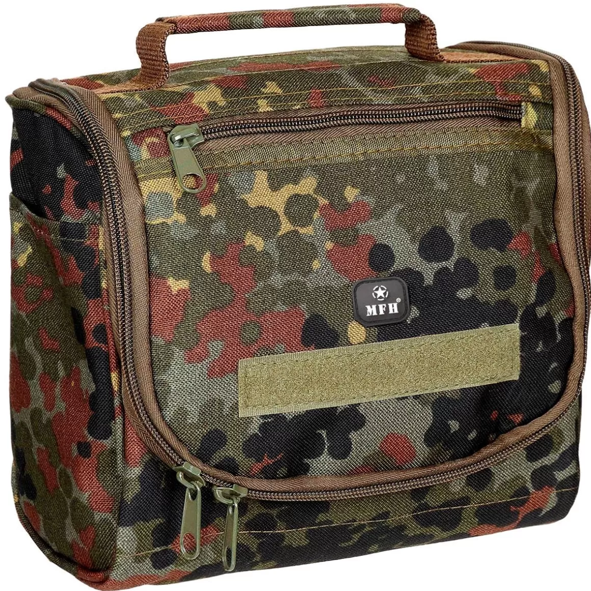 MFH Emergency & Survival> Washbag Toiletry Bag Flecktarn