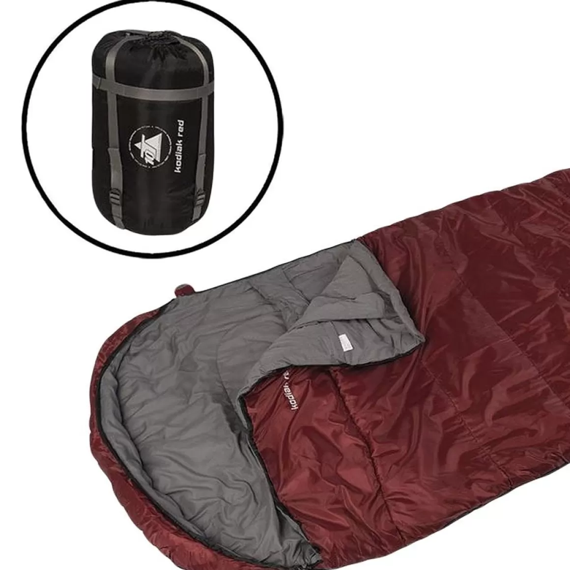 Mil-Tec Sleeping Gear> 10-T Sleeping Bag Kodiak Red