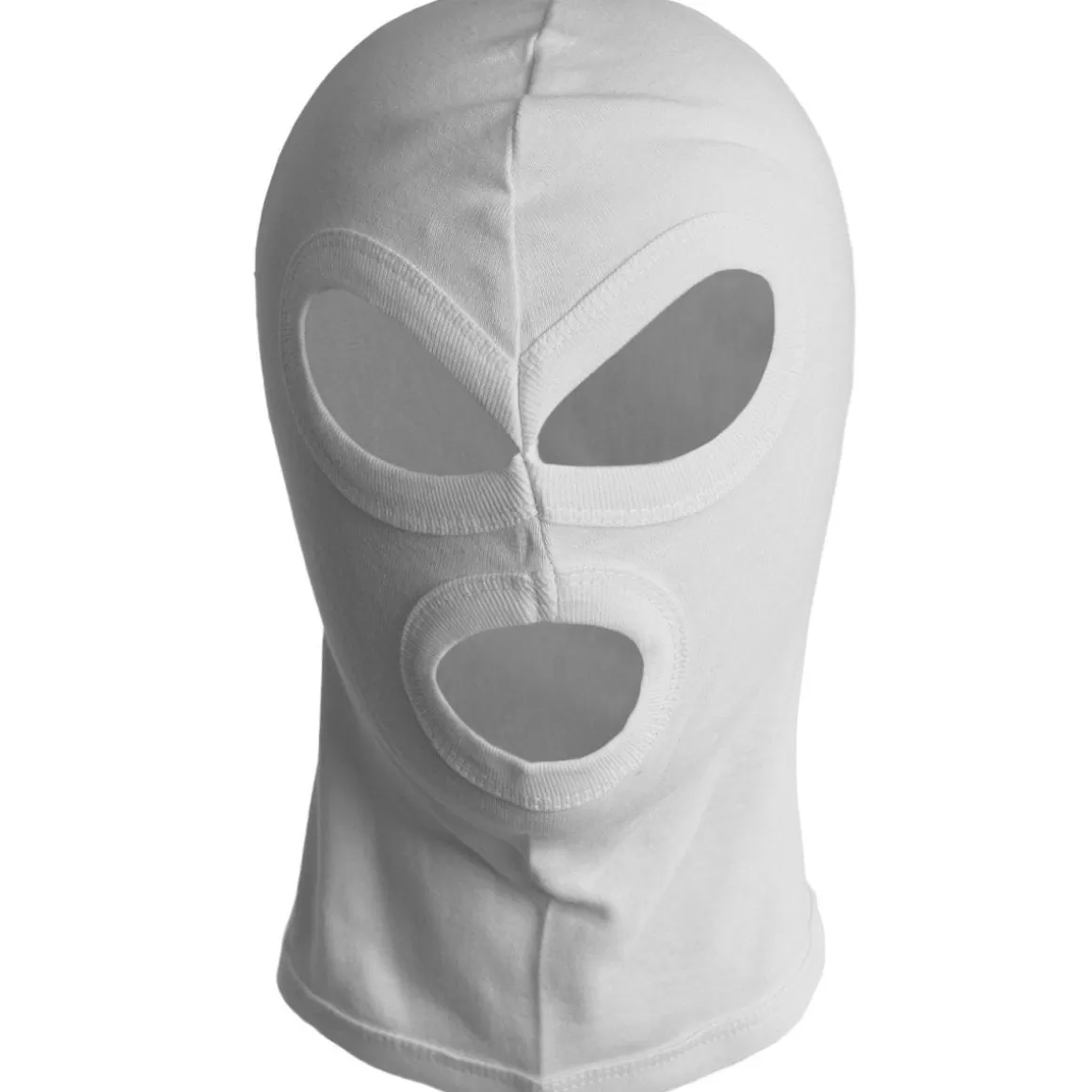 Helikon Headwear>Mil-Tec 3 Hole Fiine-Tibbed Balaclava White