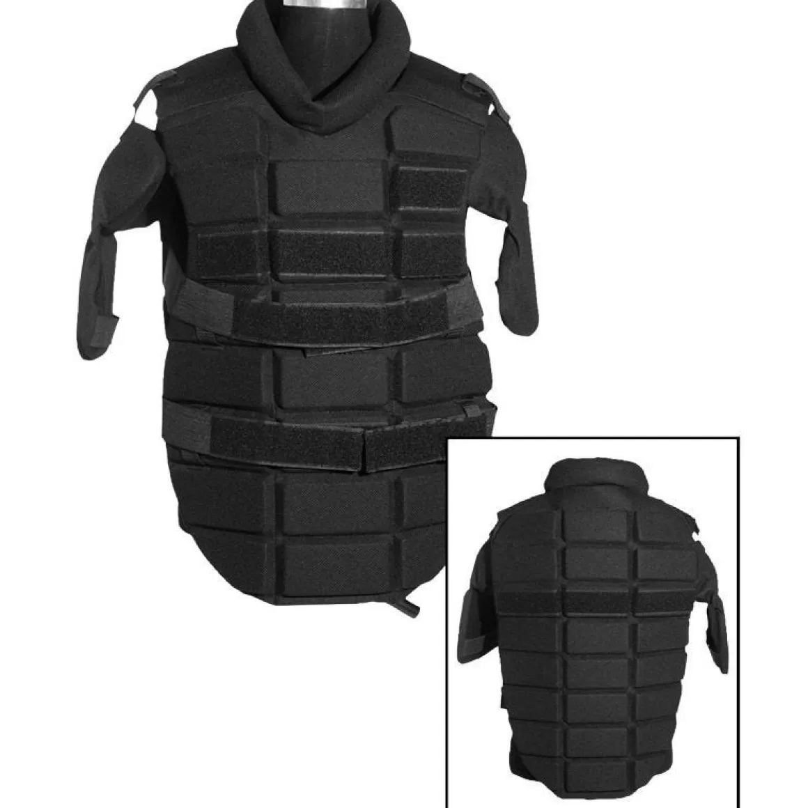 Mil-Tec Vests> Anti-Riot Jacket Black