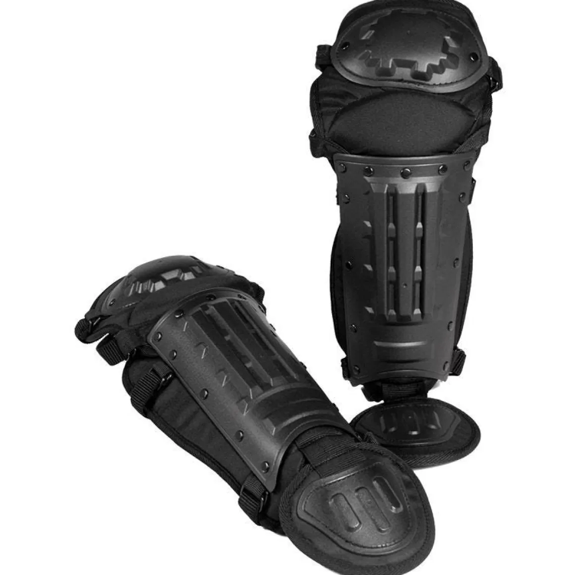 Mil-Tec Everything Else> Anti-Riot Leg Guards Black