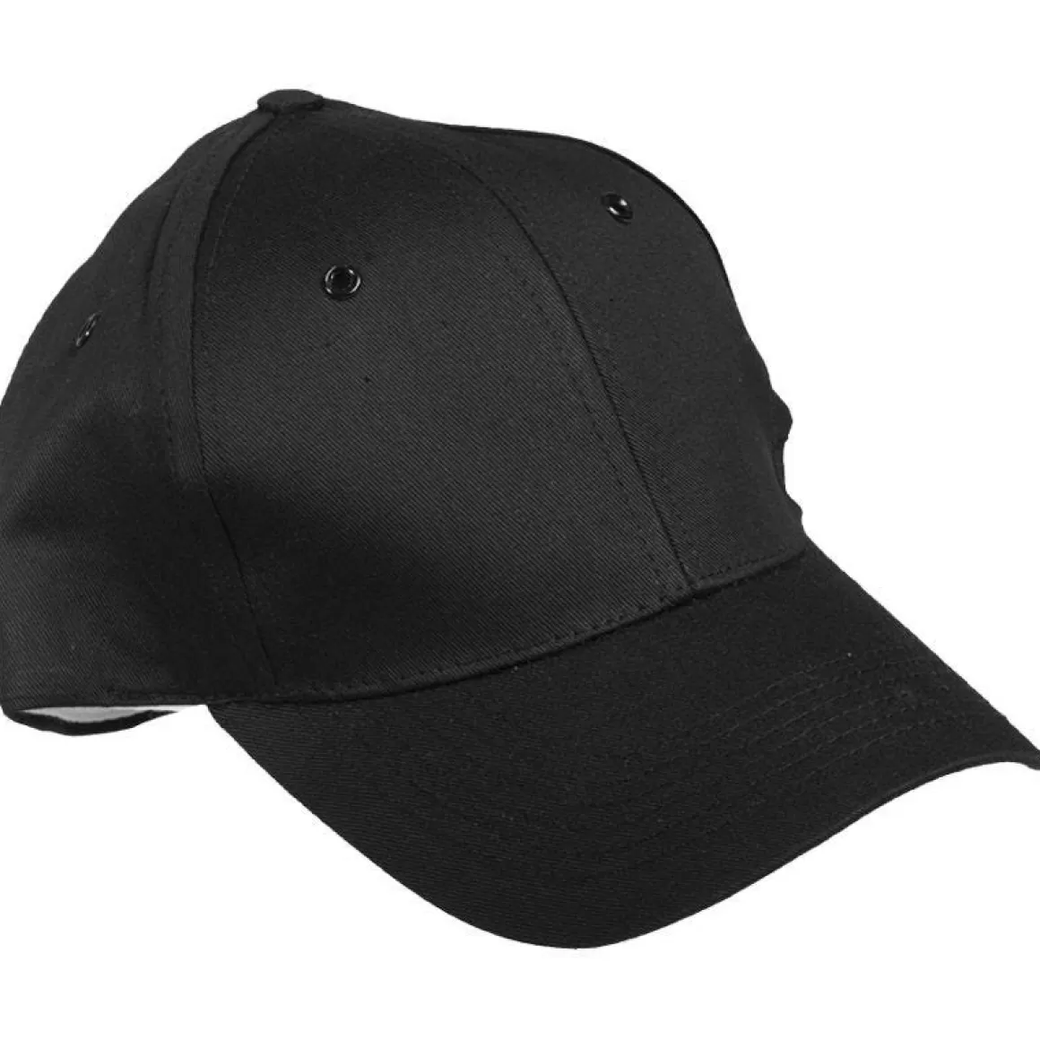 Brandit Headwear>Mil-Tec Baseball Cap With Plastic Band Black