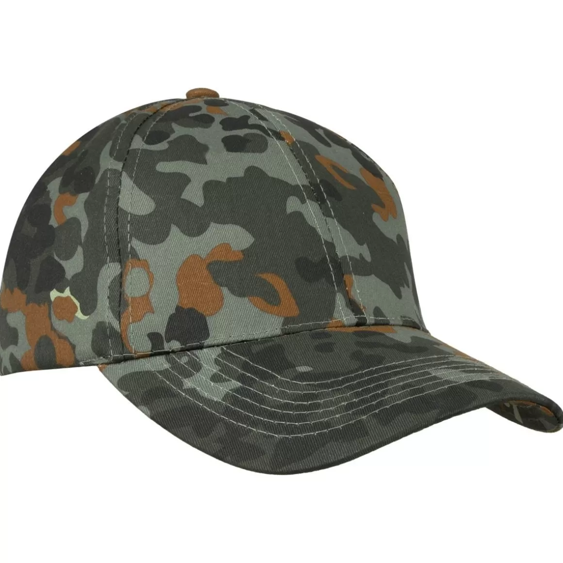 Pentagon Headwear>Mil-Tec Baseball Cap With Plastic Band Flecktarn