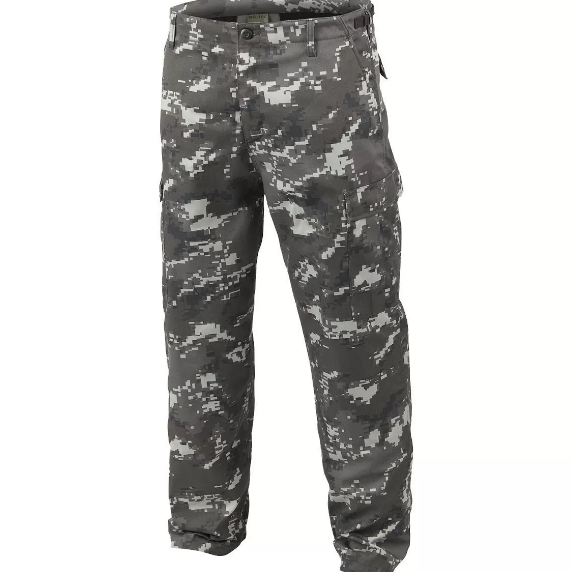 Mil-Tec Trousers> Bdu Ranger Combat Trousers Digital Black