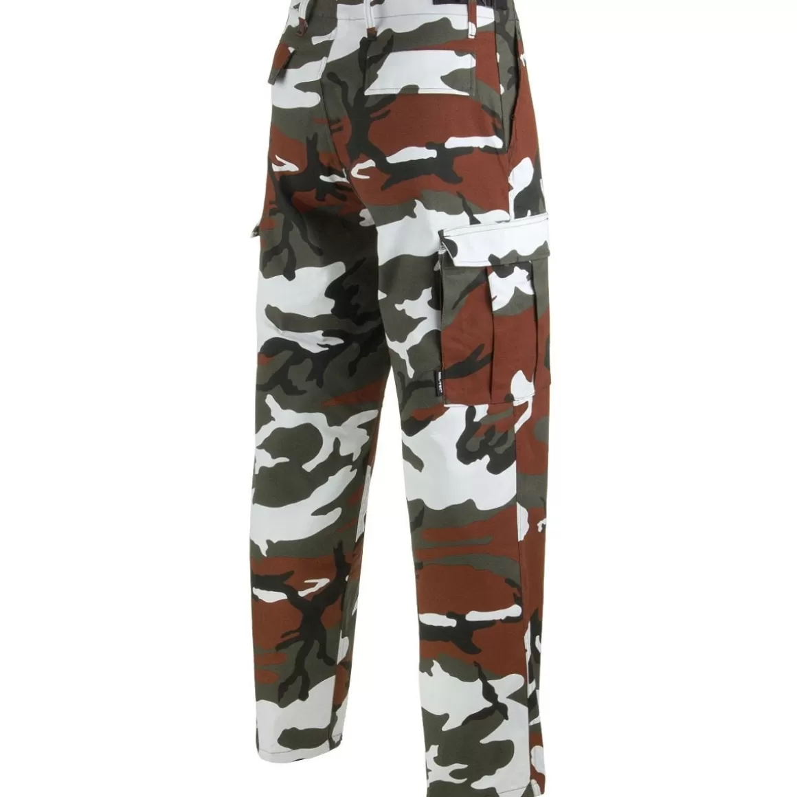 Mil-Tec Trousers> Bdu Ranger Combat Trousers Red Camo