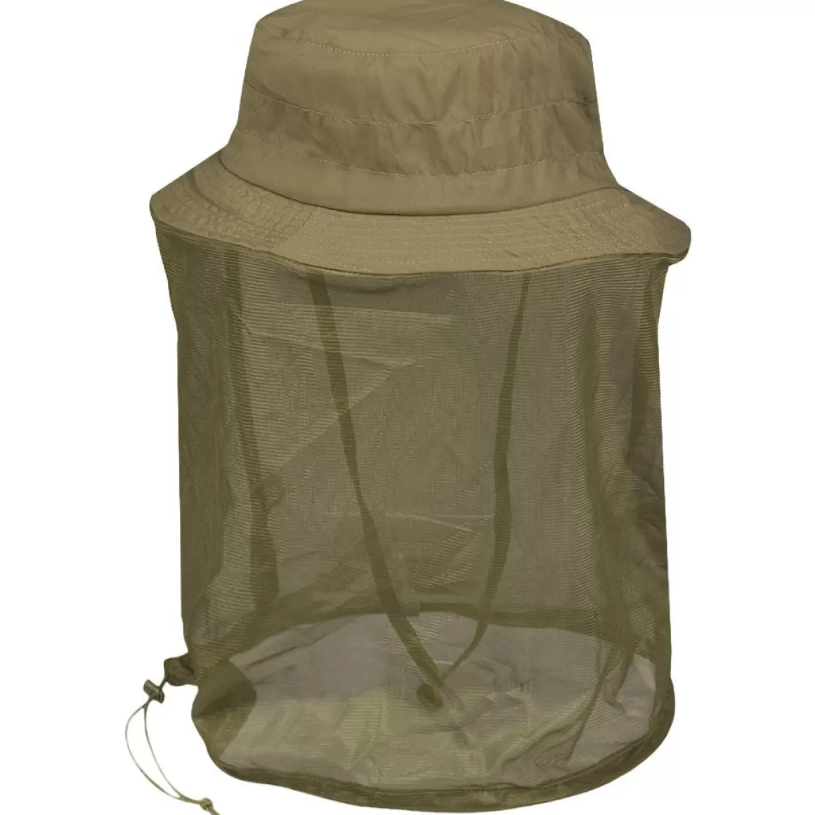 Wisport Headwear>Mil-Tec Boonie Hat With Mosquito Net Coyote