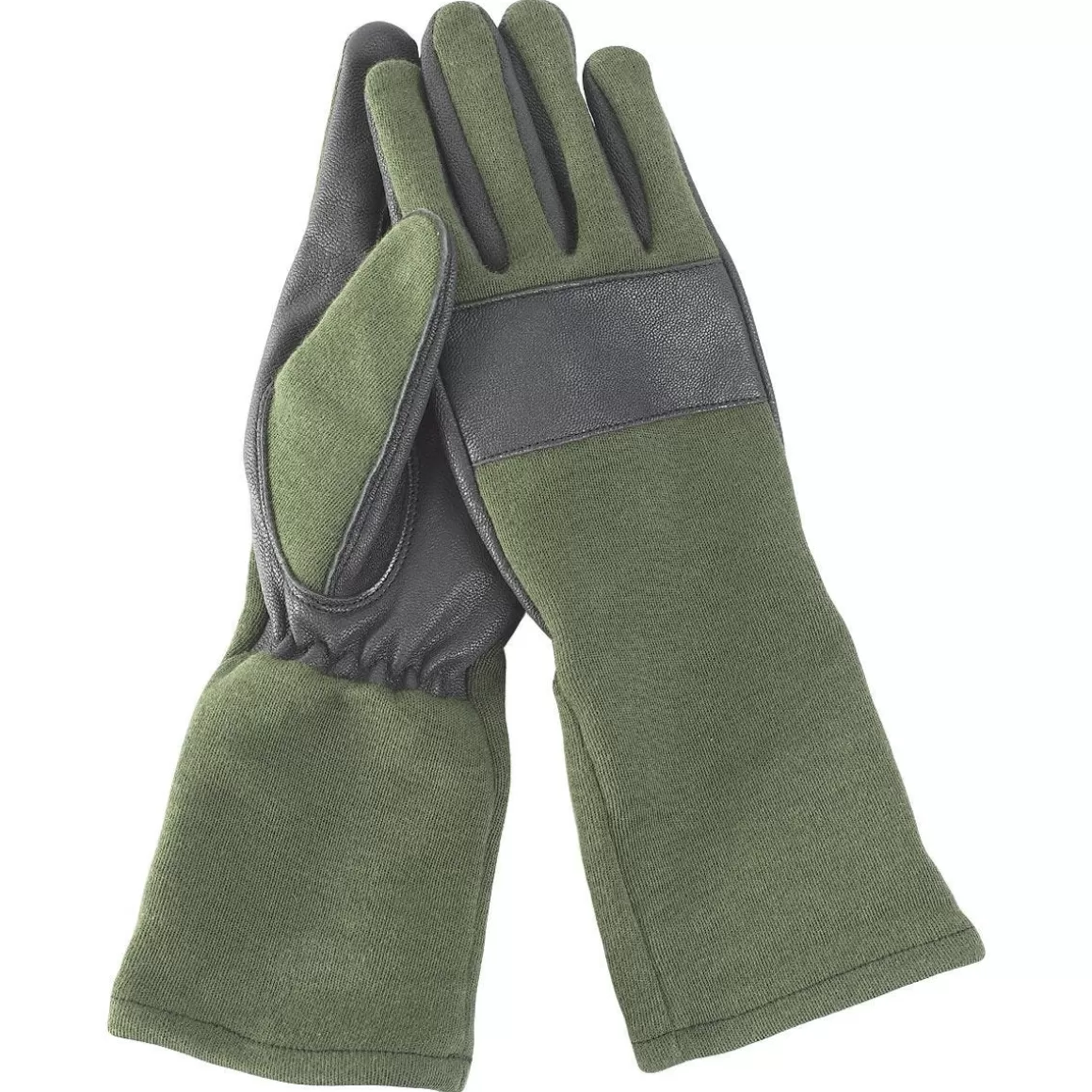 Mil-Tec Gloves> Bw Combat Gloves Leather/Nomax Olive