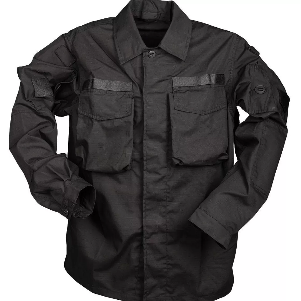 Mil-Tec Jackets & Coats> Bw Commando Smock Shirt Black