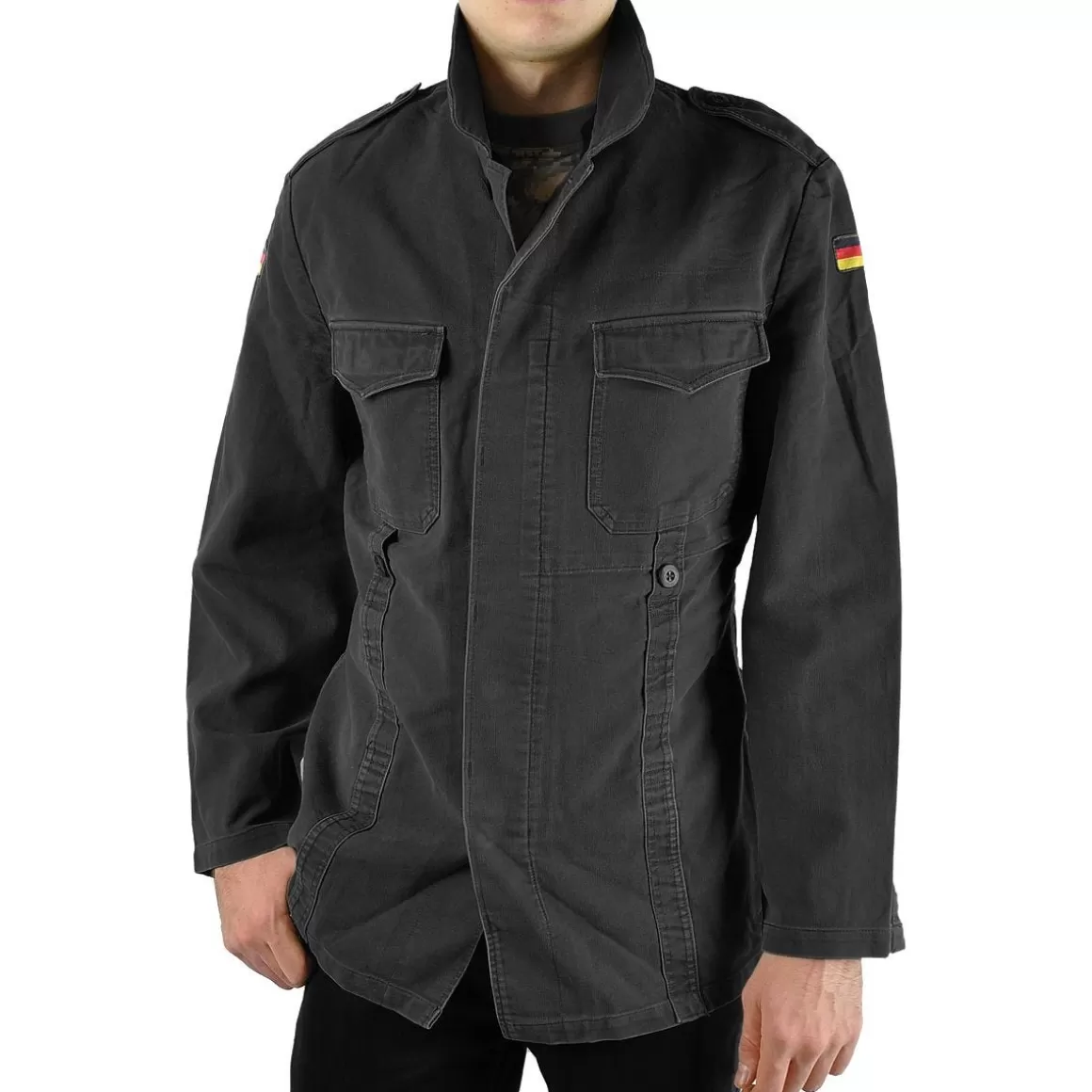 Flyye Industries Shirts>Mil-Tec Bw Moleskin Jacket Black