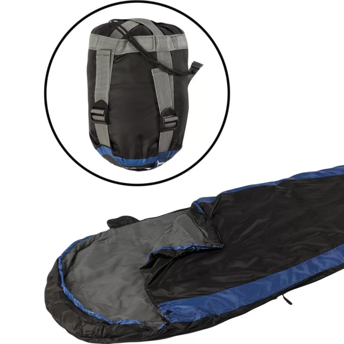 Mil-Tec Sleeping Gear> Campz Mummy Sleeping Bag Trail Light