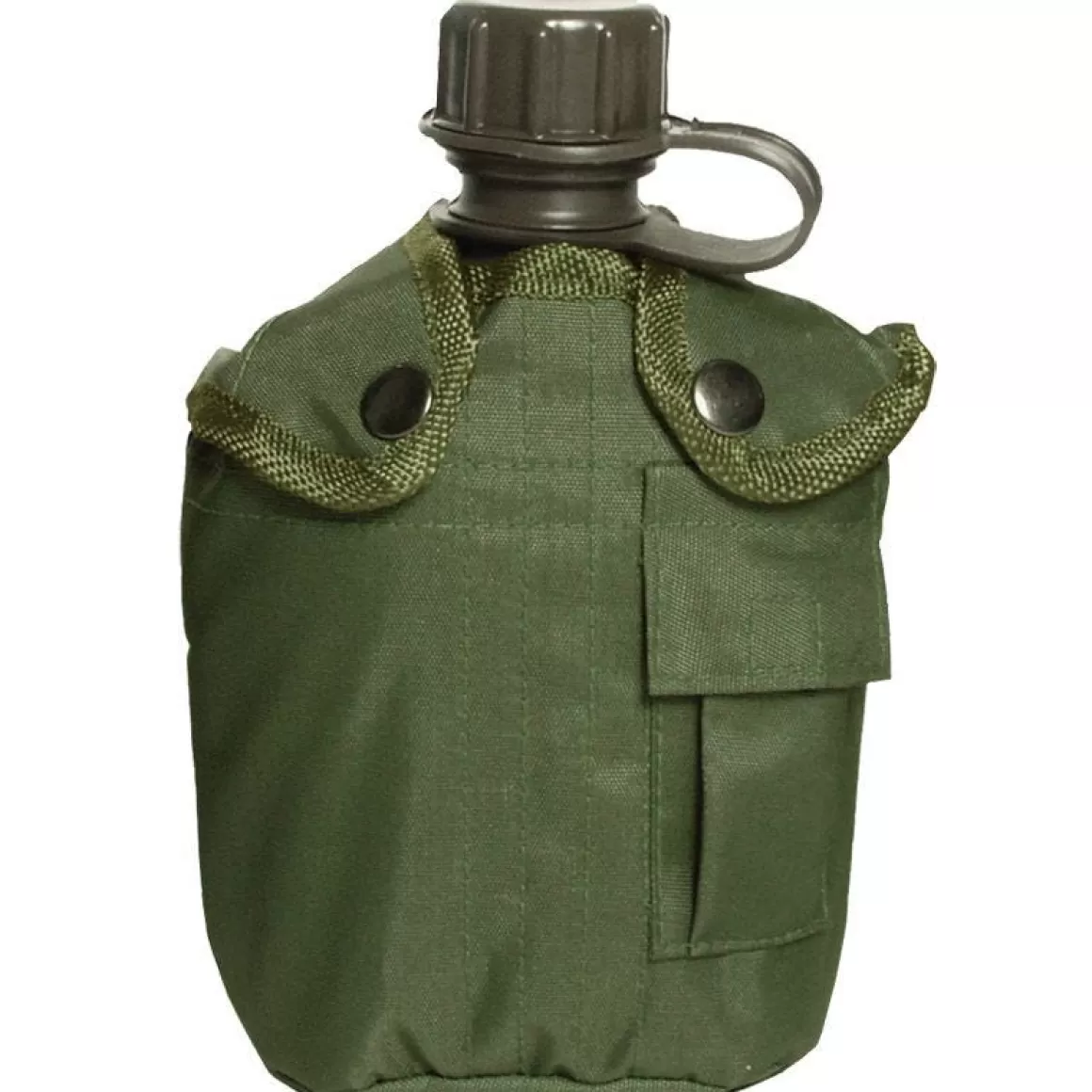 Mil-Tec Water & Hydration> Canteen With Cover 1 Litre Olive