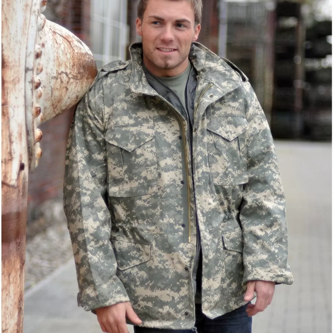 Mil-Tec Jackets & Coats> Classic Us M65 Jacket Acu Digital