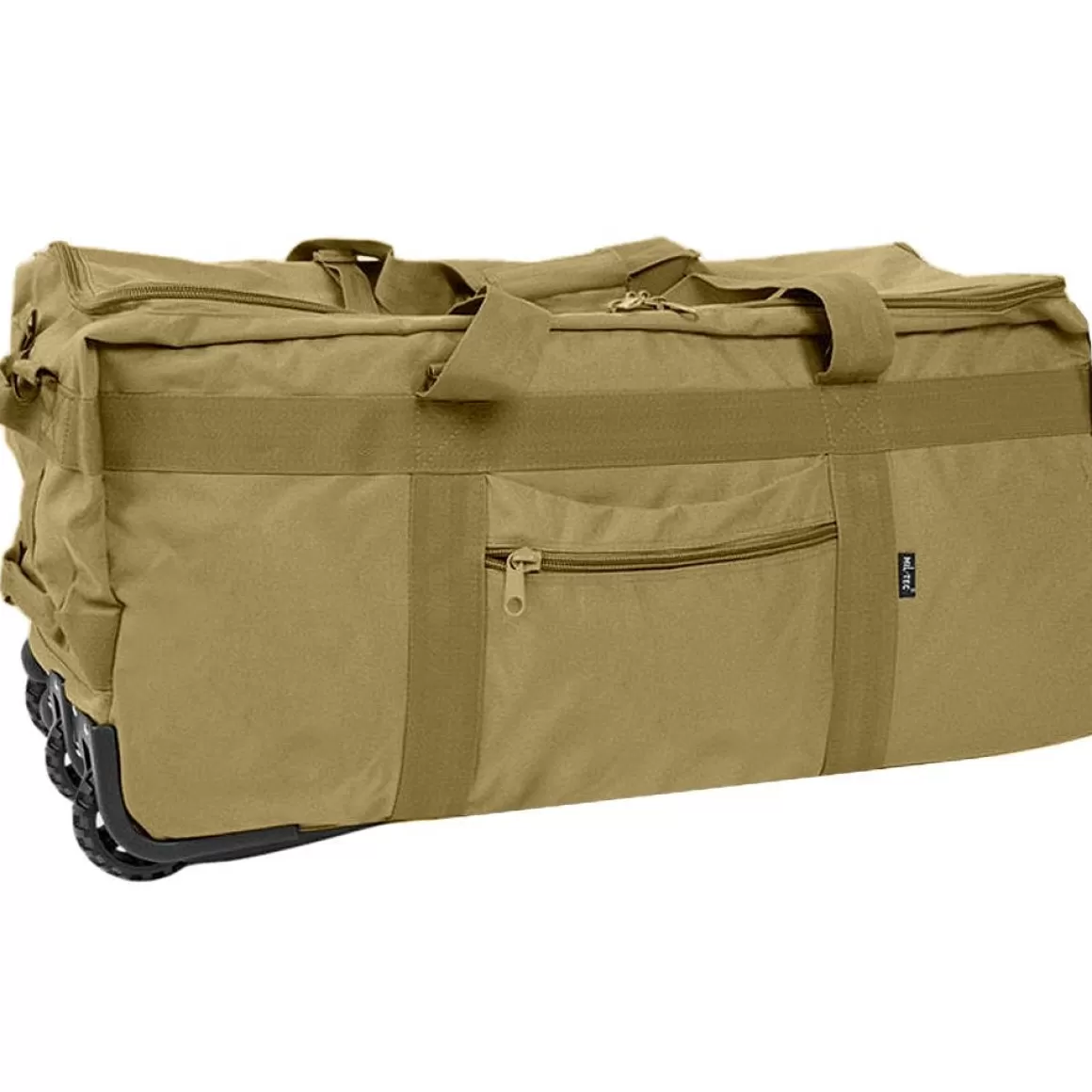 Mil-Tec Luggage> Combat Carrying Duffel With Rolls Coyote