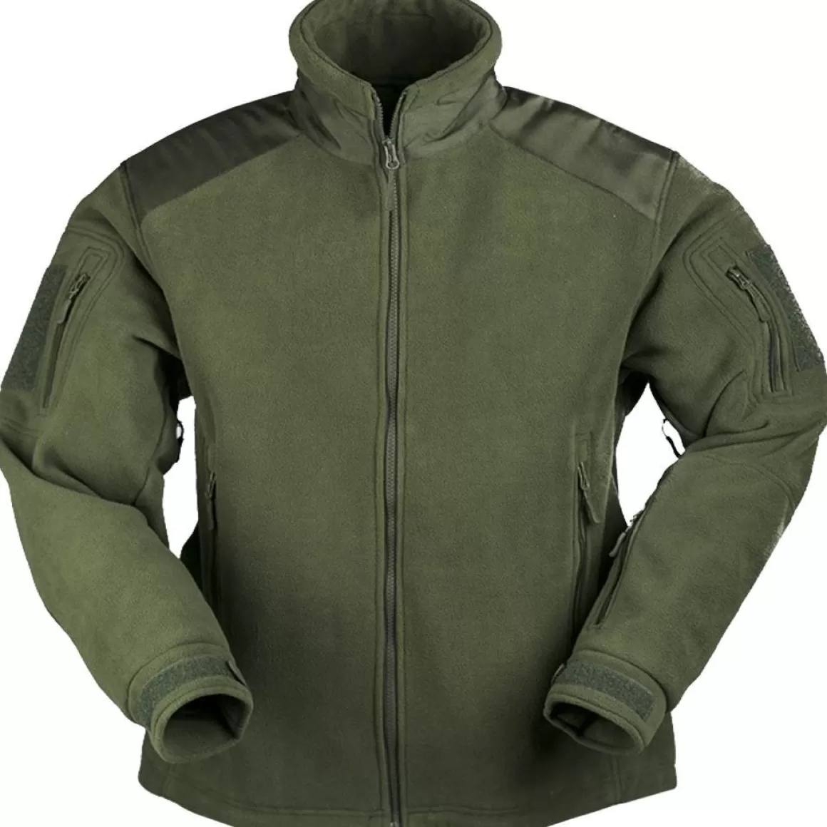 Helikon Fleeces>Mil-Tec Delta Fleece Jacket Olive