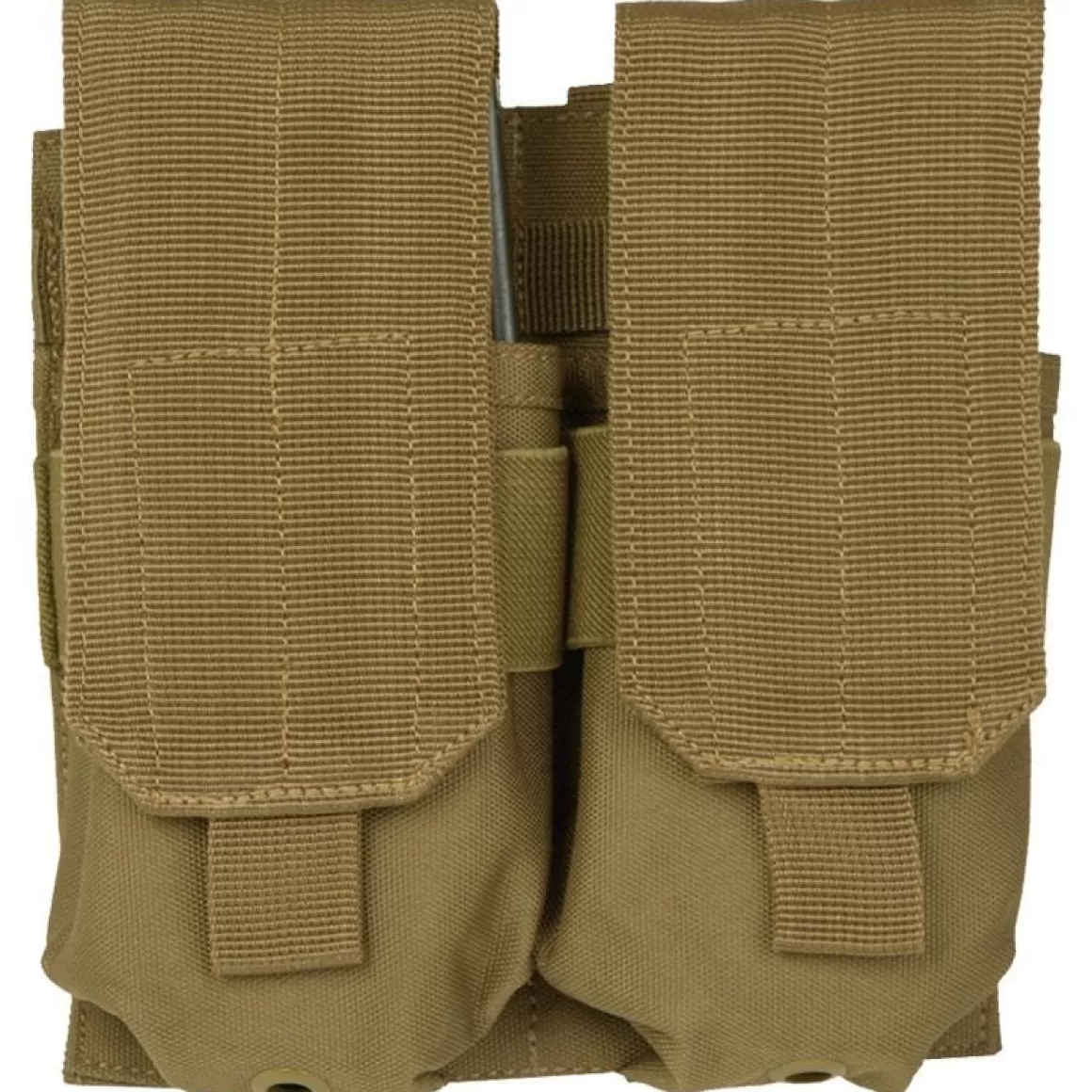 Mil-Tec Magazine Pouches> Double M4/M16 Magazine Pouch Molle Coyote