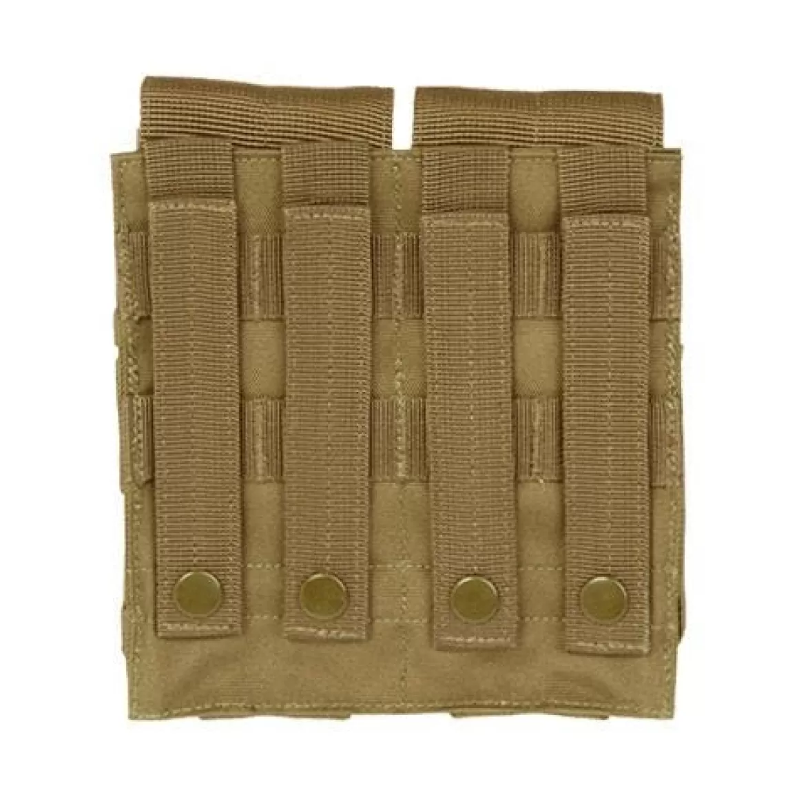 Mil-Tec Magazine Pouches> Double M4/M16 Magazine Pouch Molle Coyote