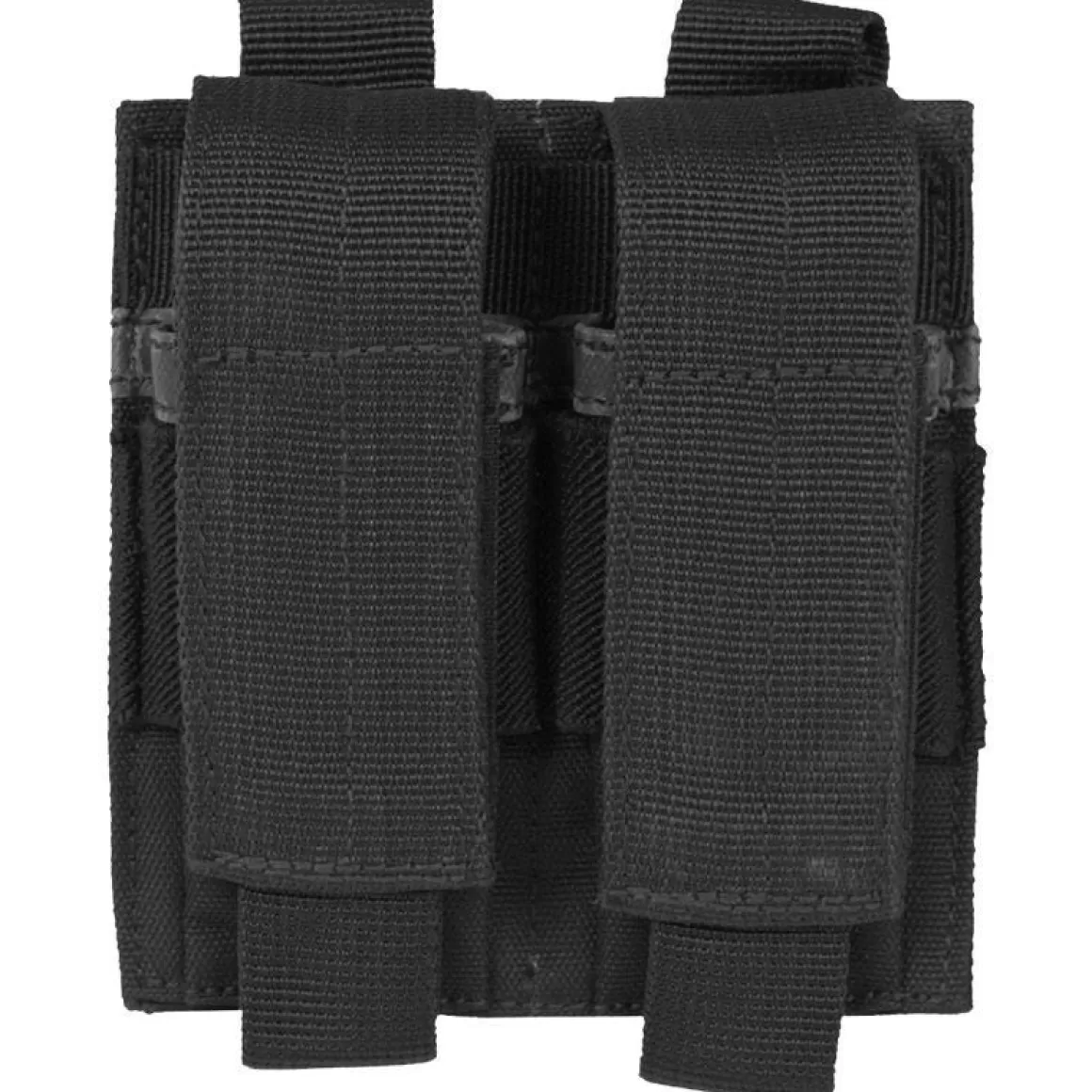 Mil-Tec Magazine Pouches> Double Pistol Magazine Pouch Black