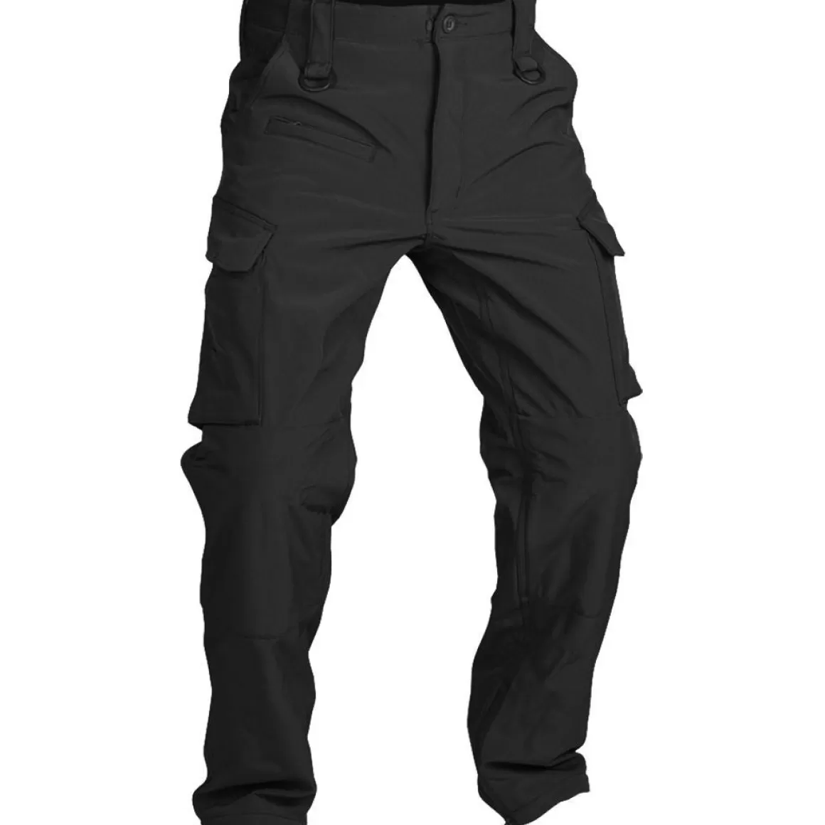 Mil-Tec Trousers> Explorer Soft Shell Pants Black