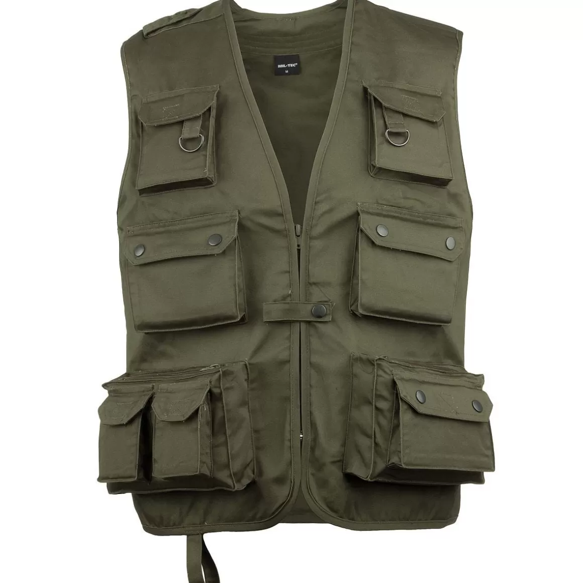 Mil-Tec Multipurpose Vests> Fishing Vest Olive