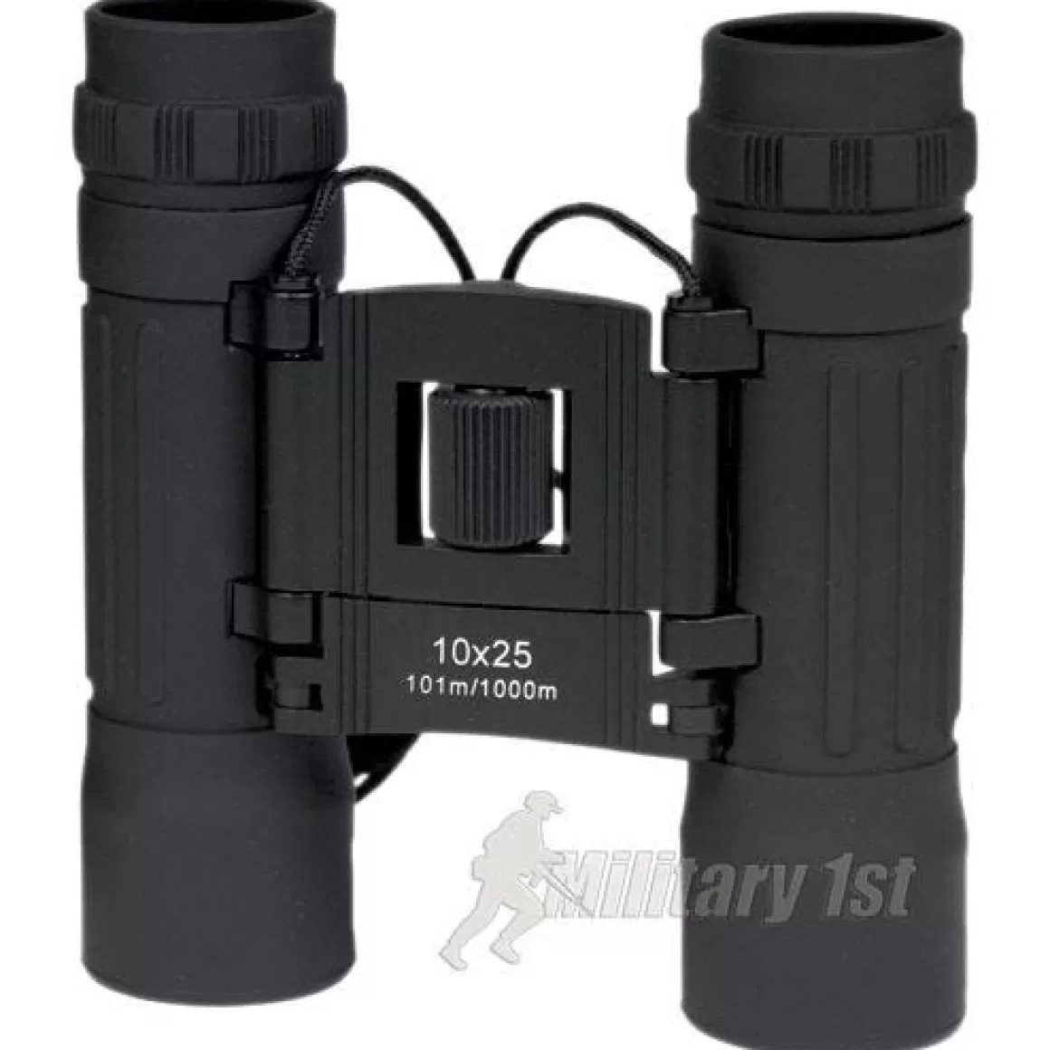 Mil-Tec Monoculars & Binoculars> Foldable Binocular 10X25 Black