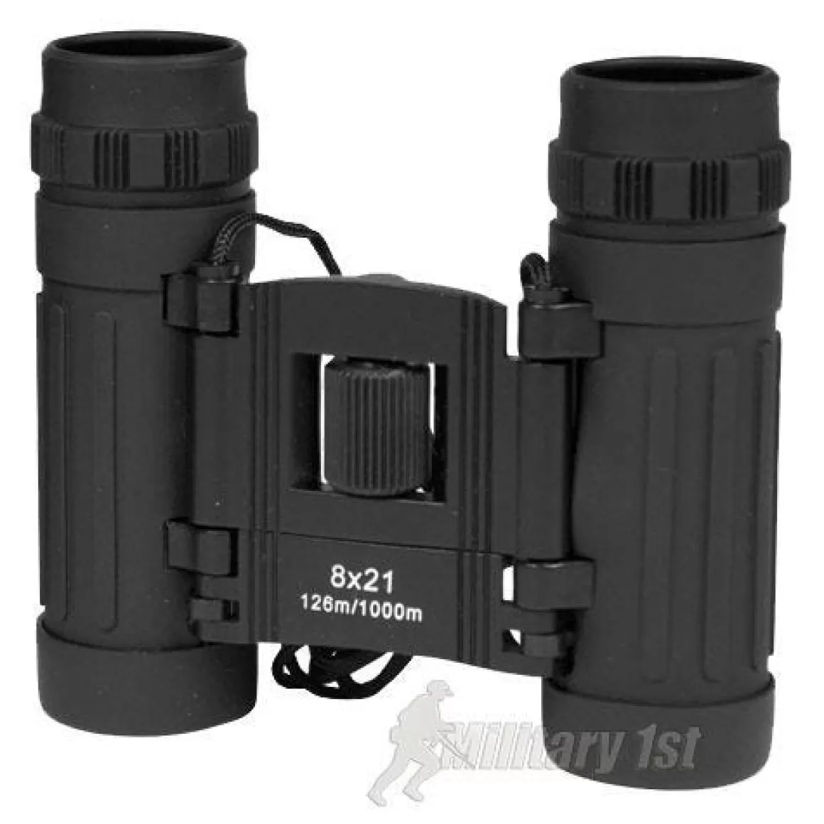 Mil-Tec Monoculars & Binoculars> Foldable Binocular 8X21 Black