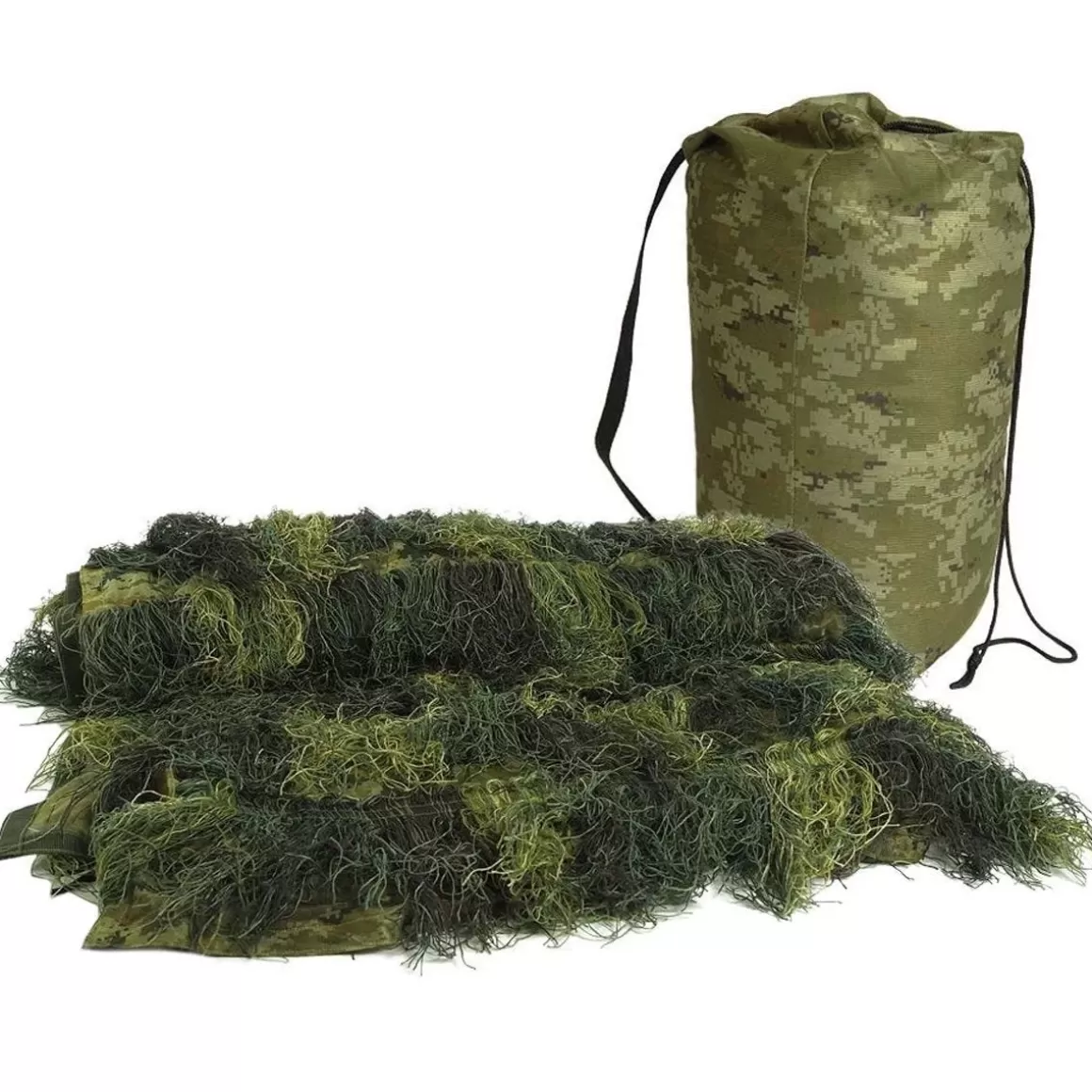 Mil-Tec Ghillie Suits> Ghillie Cover 'Anti Fire' 300X200Cm Woodland