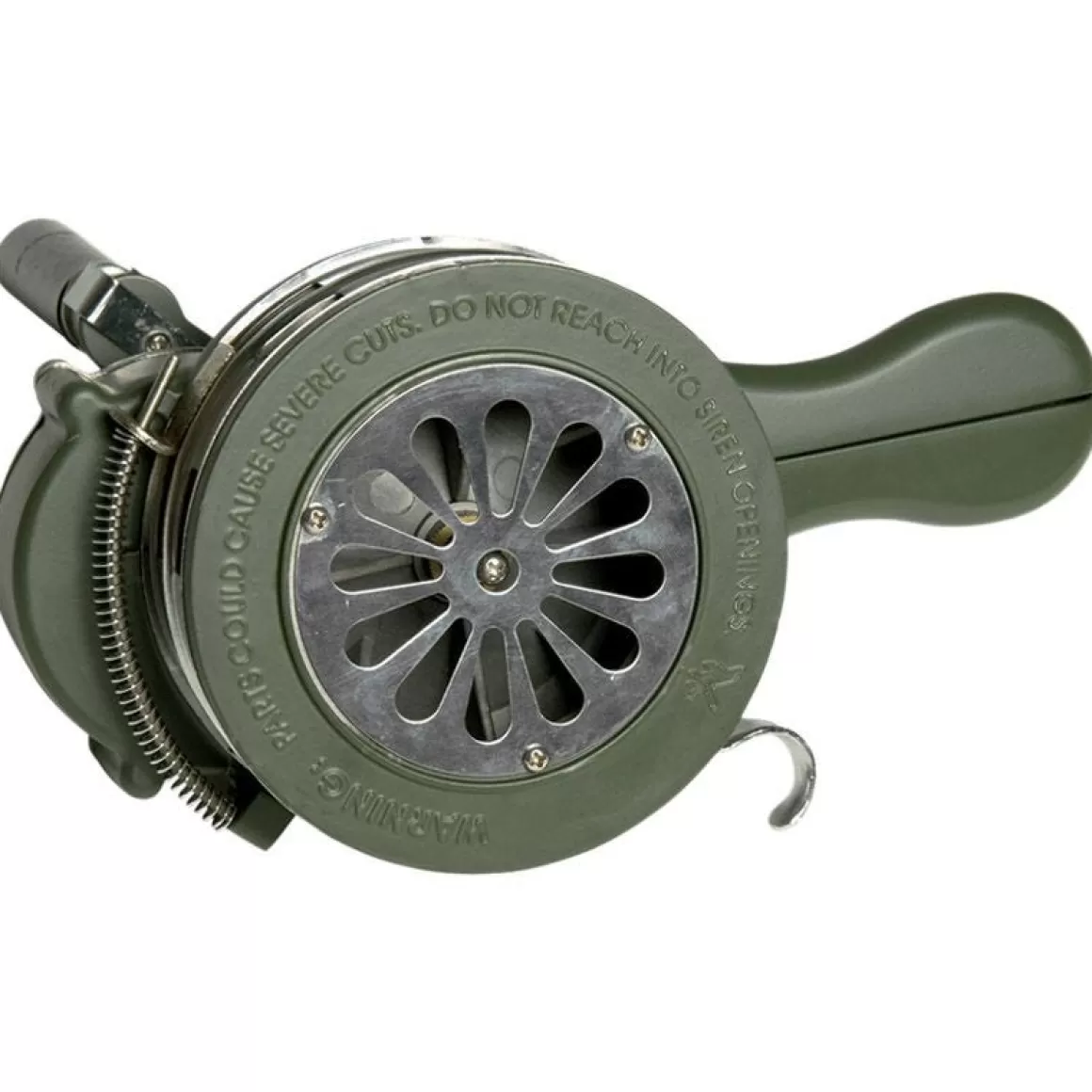 Mil-Tec Everything Else> Hand Crank Siren Olive