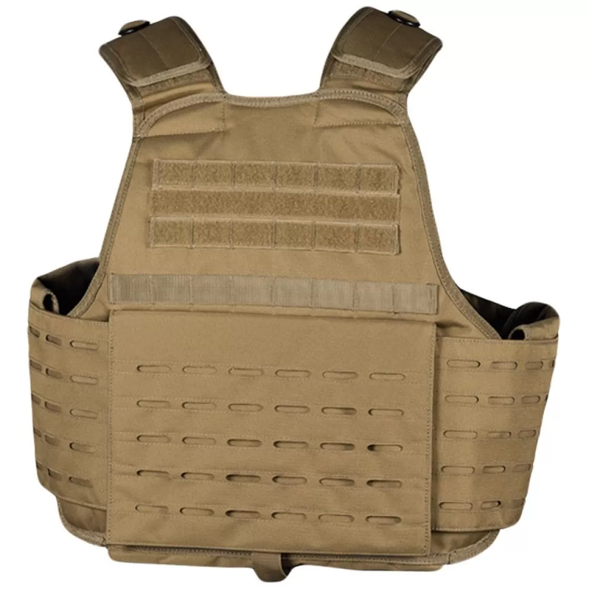 Mil-Tec Vests> Laser Cut Carrier Vest Coyote