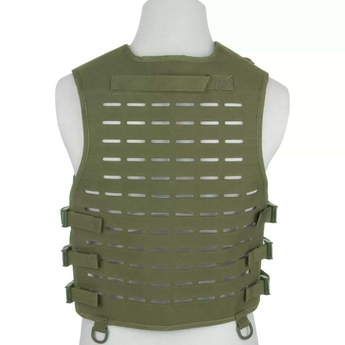 Mil-Tec Vests> Laser Cut Carrier Vest Olive