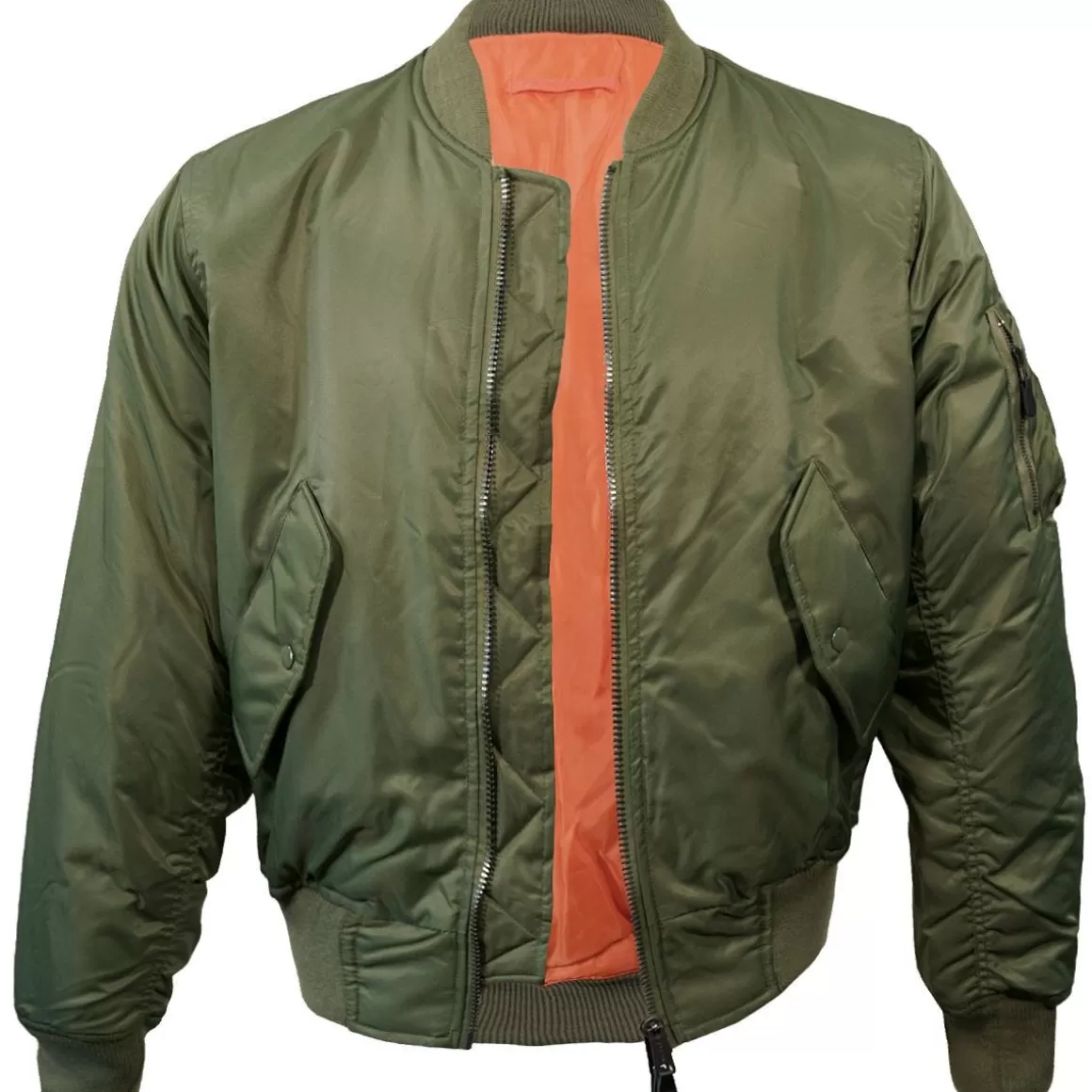 Mil-Tec Jackets & Coats> Ma-1 Flight Jacket Olive