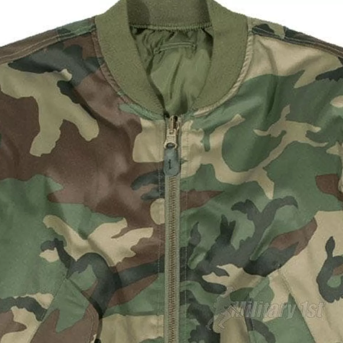 Mil-Tec Jackets & Coats> Ma-1 Flight Jacket Woodland