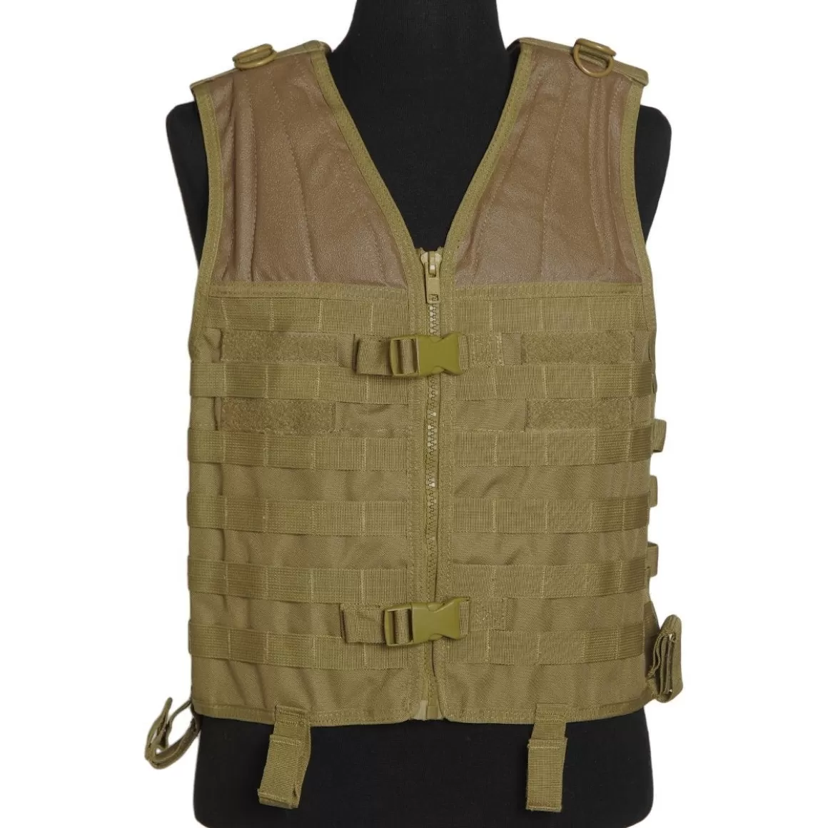 Mil-Tec Vests> Molle Carrier Vest Coyote