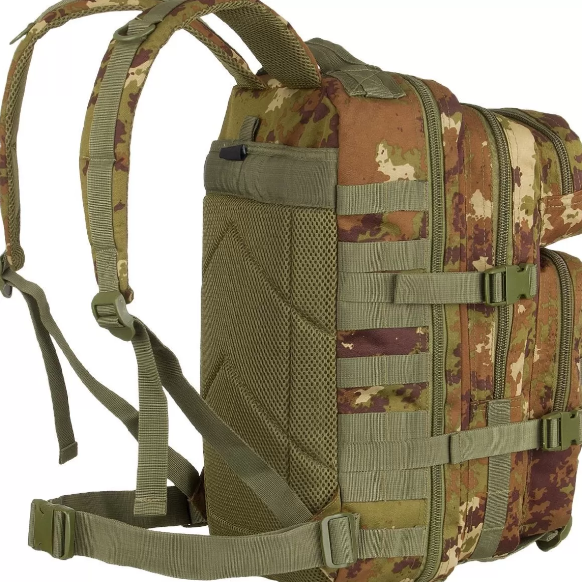 Mil-Tec Backpacks & Rucksacks> Molle Us Assault Pack Small Vegetato Woodland