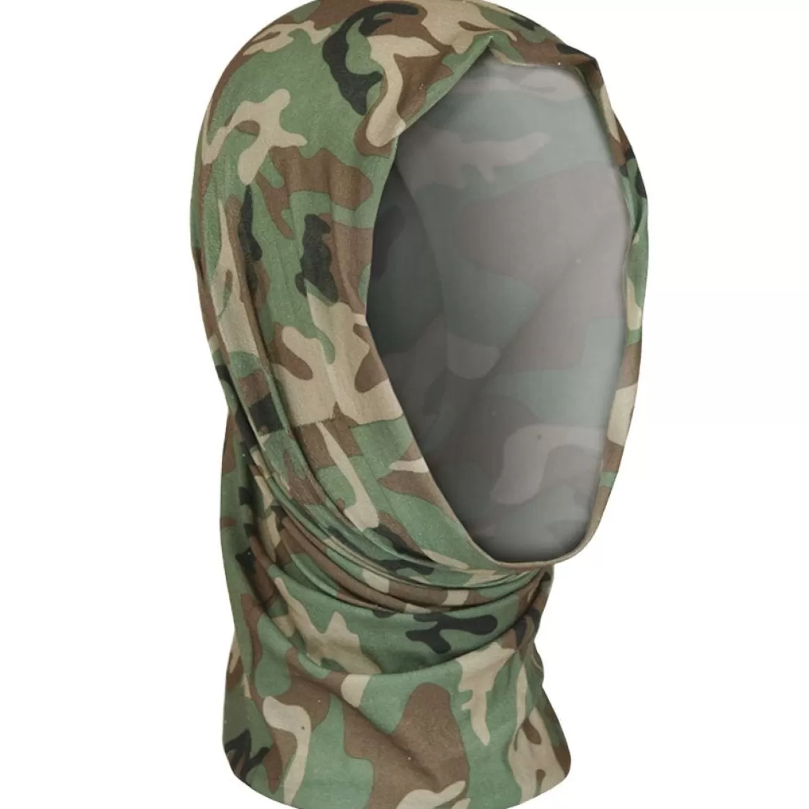 Highlander Scarves>Mil-Tec Multifunction Headgear Woodland