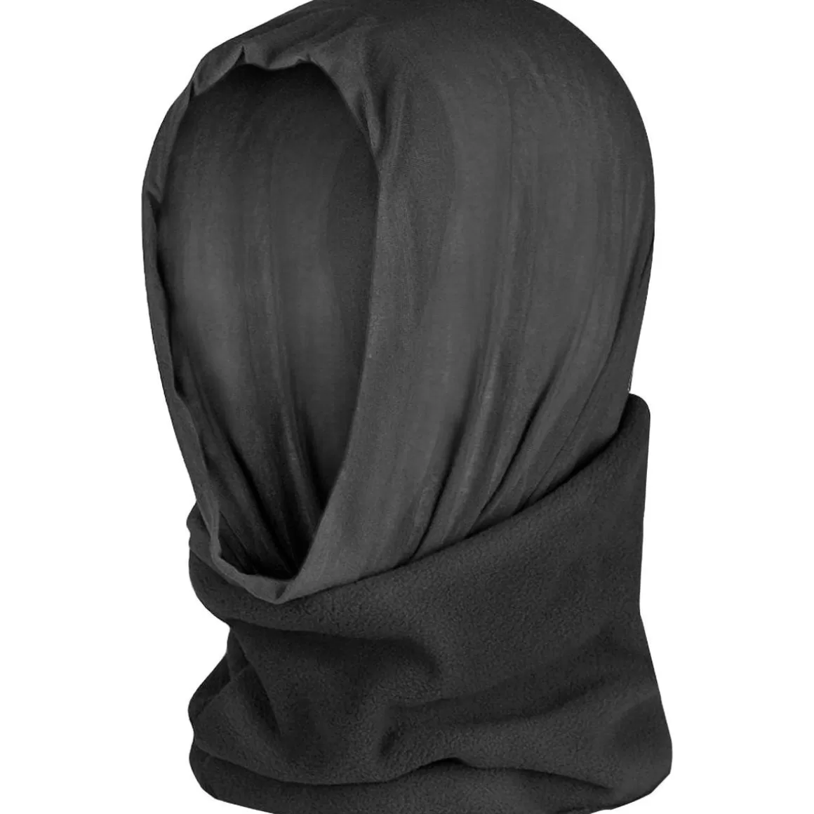 Mil-Tec Scarves> Multifunction Pes/Fleece Headgear Black